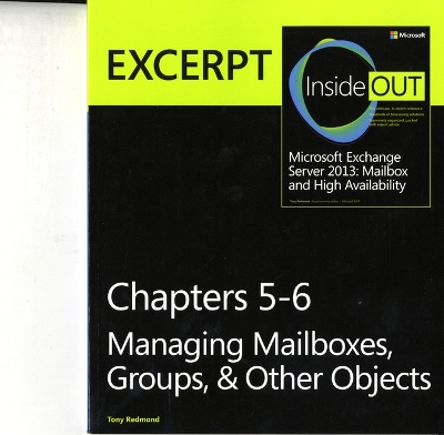 Book cover for Managing Mailboxes, Groups, & Other Objects