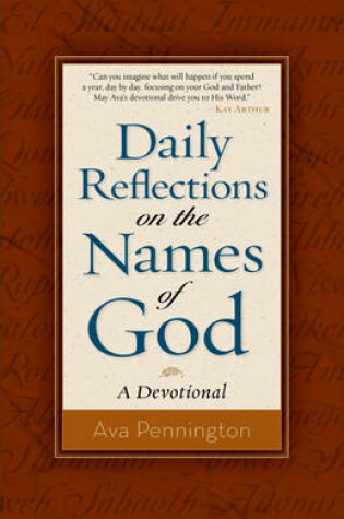 Cover of Daily Reflections on the Names of God