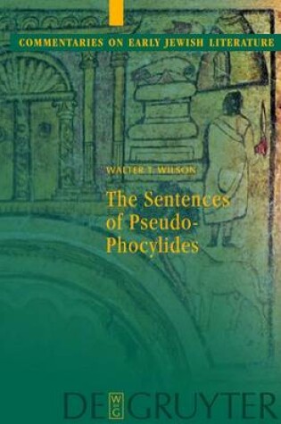 Cover of The Sentences of Pseudo-Phocylides