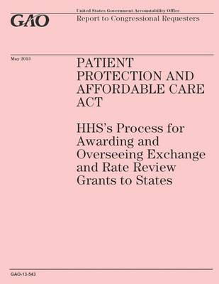 Book cover for Patient Protection and Affordable Care ACT