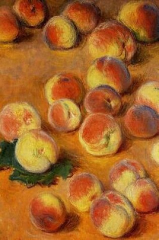 Cover of Peaches by Claude Monet Journal