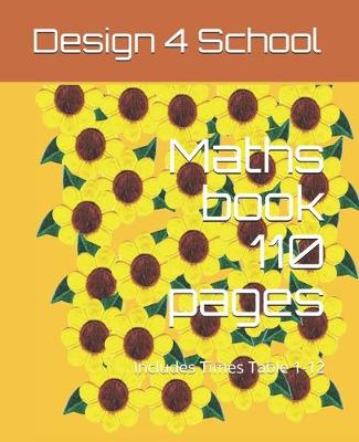 Book cover for Maths book 110 pages