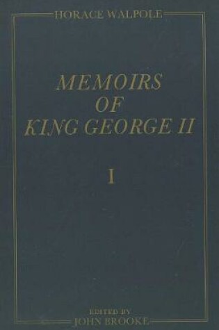 Cover of Memoirs of King George II