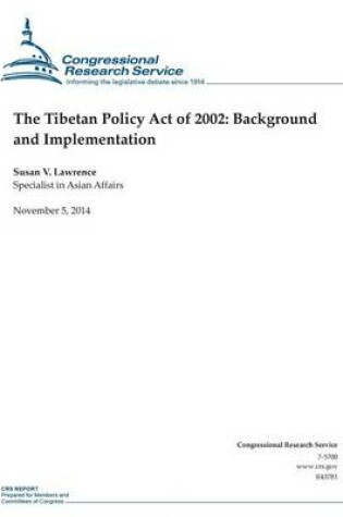 Cover of The Tibetan Policy Act of 2002