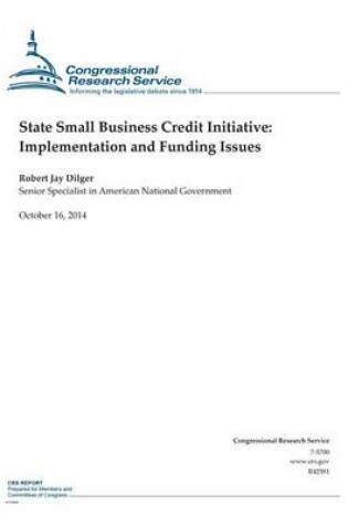 Cover of State Small Business Credit Initiative