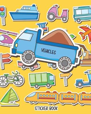 Book cover for Sticker Book Vehicles