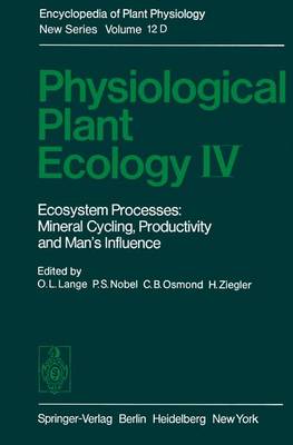 Book cover for Physiological Plant Ecology IV