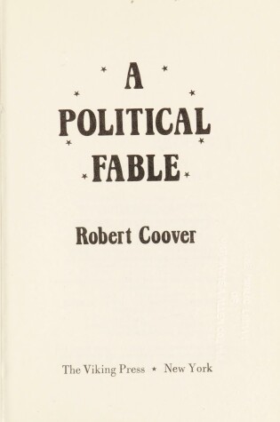 Cover of Political Fable