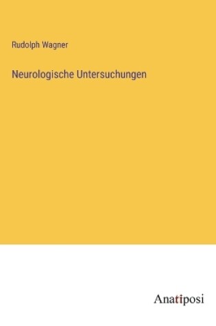 Cover of Neurologische Untersuchungen