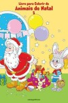 Book cover for Livro para Colorir de Animais de Natal 5