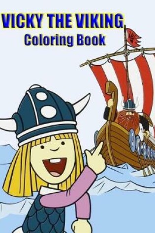 Cover of Vicky the Viking Coloring Book