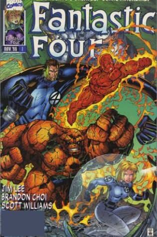 Cover of Fantastic Four-Heroes Reborn