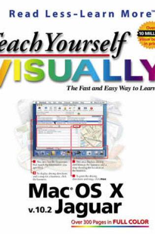 Cover of Teach Yourself Visually Mac OS X V10.2 Jaguar