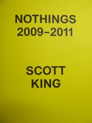 Book cover for Nothings 2009-2011