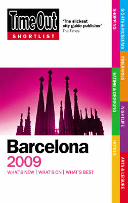 Book cover for "Time Out" Shortlist Barcelona