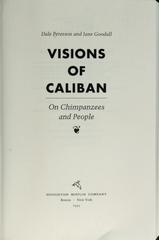 Cover of Visions of Caliban