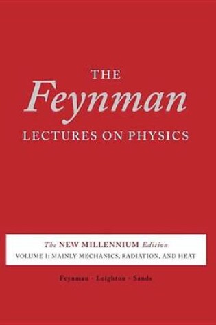 Cover of The Feynman Lectures on Physics, vol. 1 for tablets