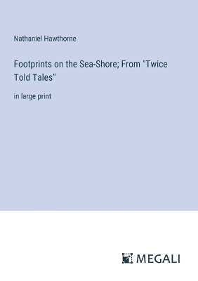 Book cover for Footprints on the Sea-Shore; From "Twice Told Tales"