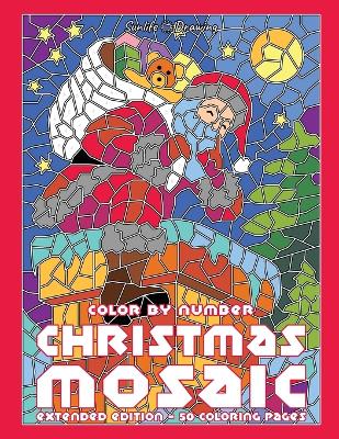 Book cover for CHRISTMAS MOSAIC Color By Number