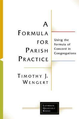 Cover of A Formula for Parish Practice