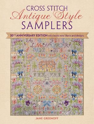 Book cover for Cross Stitch Antique Style Samplers