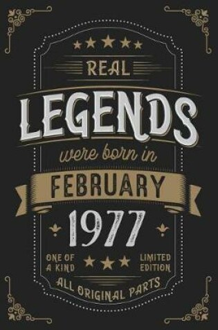 Cover of Real Legendes were born in February 1977