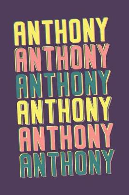 Book cover for Anthony Journal