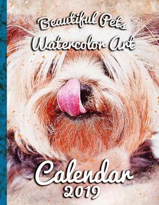 Book cover for Beautiful Pets Watercolor Art