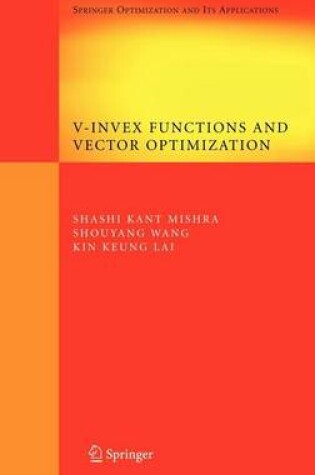 Cover of V-Invex Functions and Vector Optimization