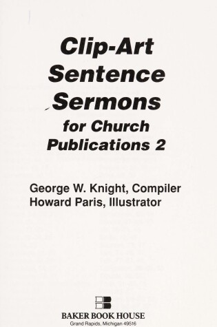 Cover of Clip-Art Sentence Sermons