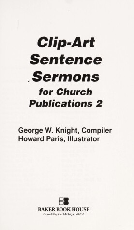 Cover of Clip-Art Sentence Sermons