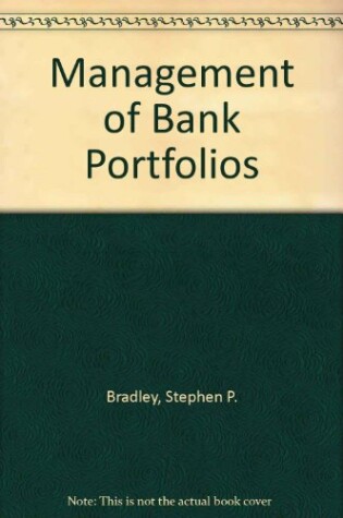 Cover of Management of Bank Portfolios