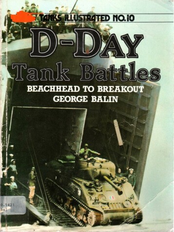 Book cover for D-Day Tank Battles