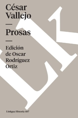 Cover of Prosas