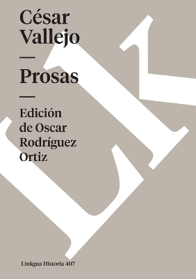 Book cover for Prosas