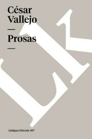 Cover of Prosas