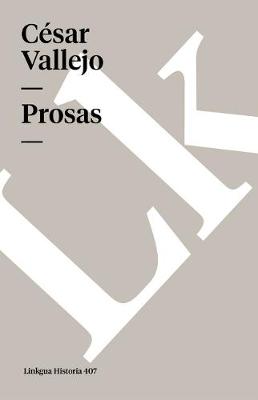 Cover of Prosas