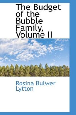 Cover of The Budget of the Bubble Family, Volume II