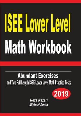 Book cover for ISEE Lower Level Math Workbook