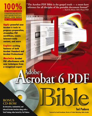 Cover of Adobe Acrobat 6 PDF Bible