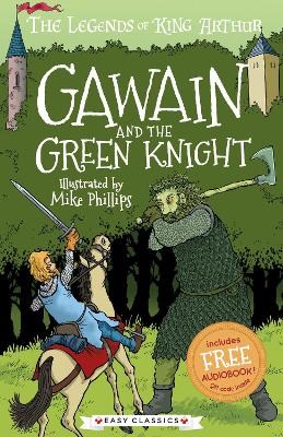 Book cover for Gawain and the Green Knight (Easy Classics)
