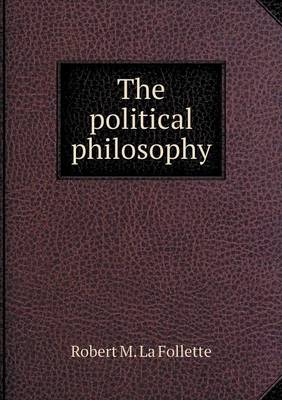 Book cover for The political philosophy