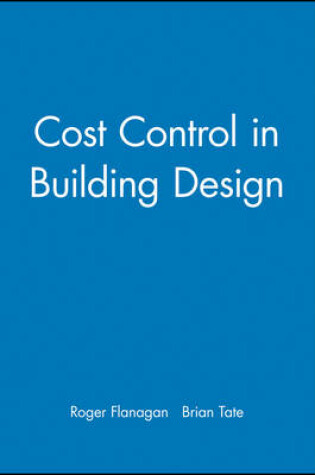 Cover of Cost Control in Building Design