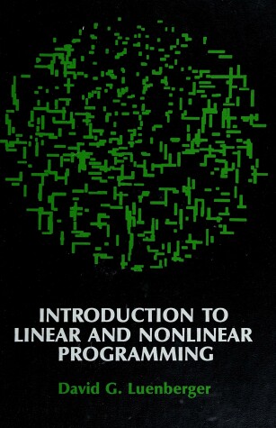 Book cover for Introduction to Linear & Nonlinear Programming