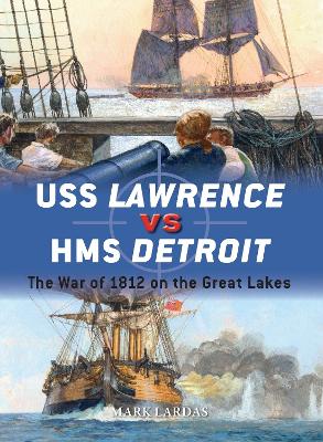 Cover of USS Lawrence vs HMS Detroit