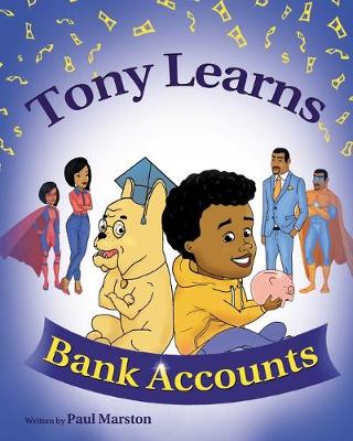 Book cover for Tony Learns Bank Accounts