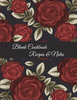 Book cover for Blank Cookbook Recipes & Notes