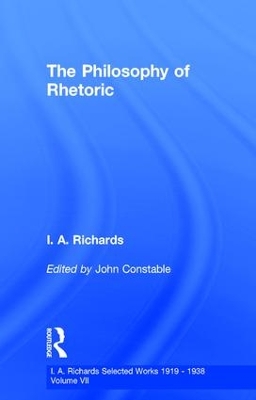 Book cover for Philosophy Rhetoric        V 7