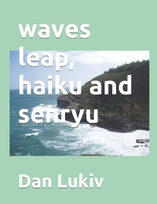 Book cover for waves leap, haiku and senryu