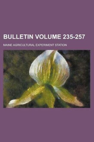 Cover of Bulletin Volume 235-257